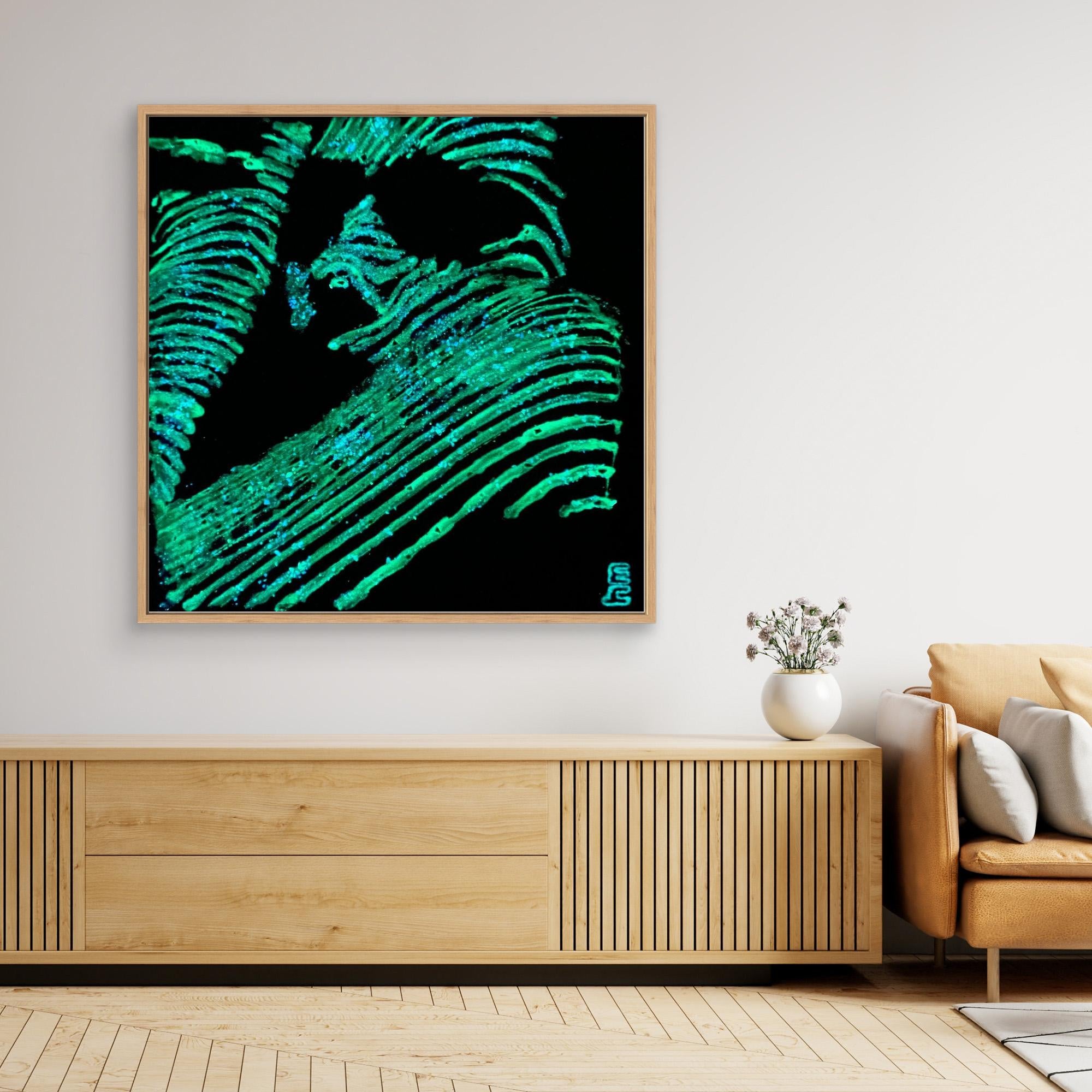 HM-ART1541A- Your mask reveals the hidden truth- Fluorescent