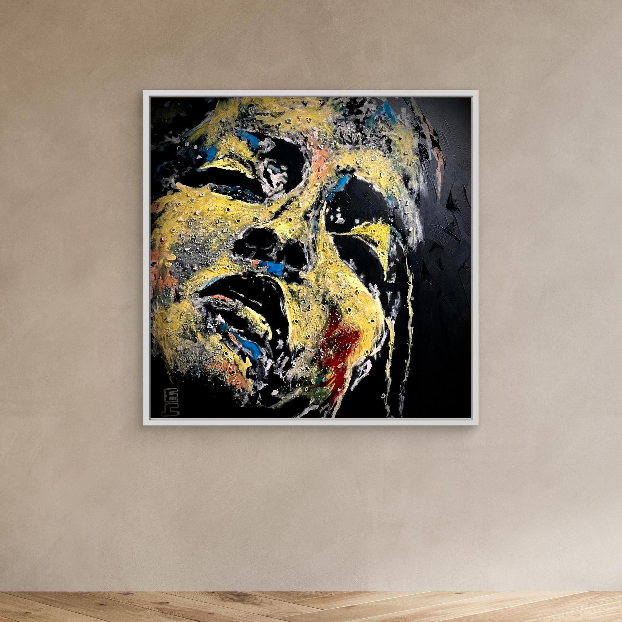 HM-ART1543- The face that keeps burning