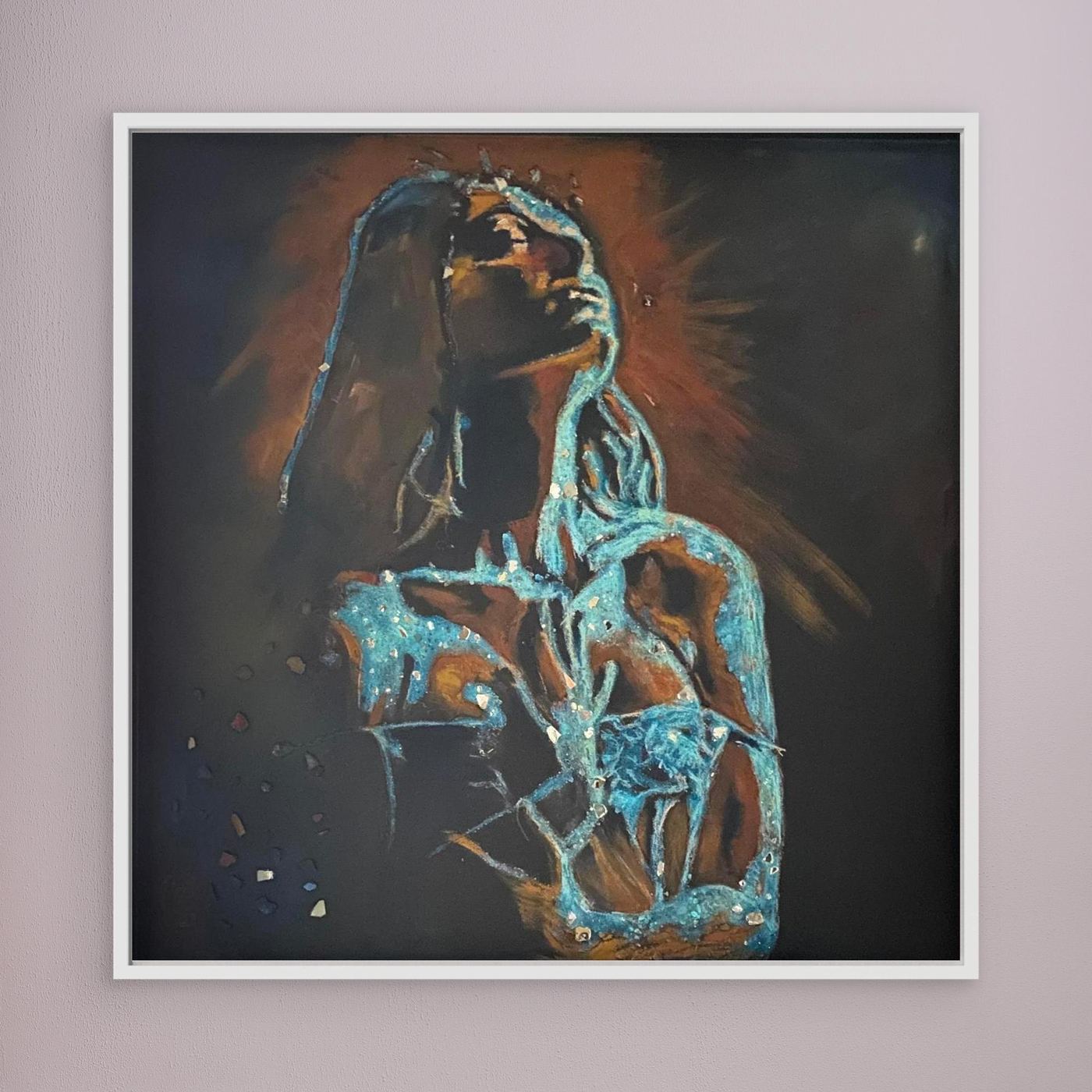 HM-ART1523- In the Dark She Shines