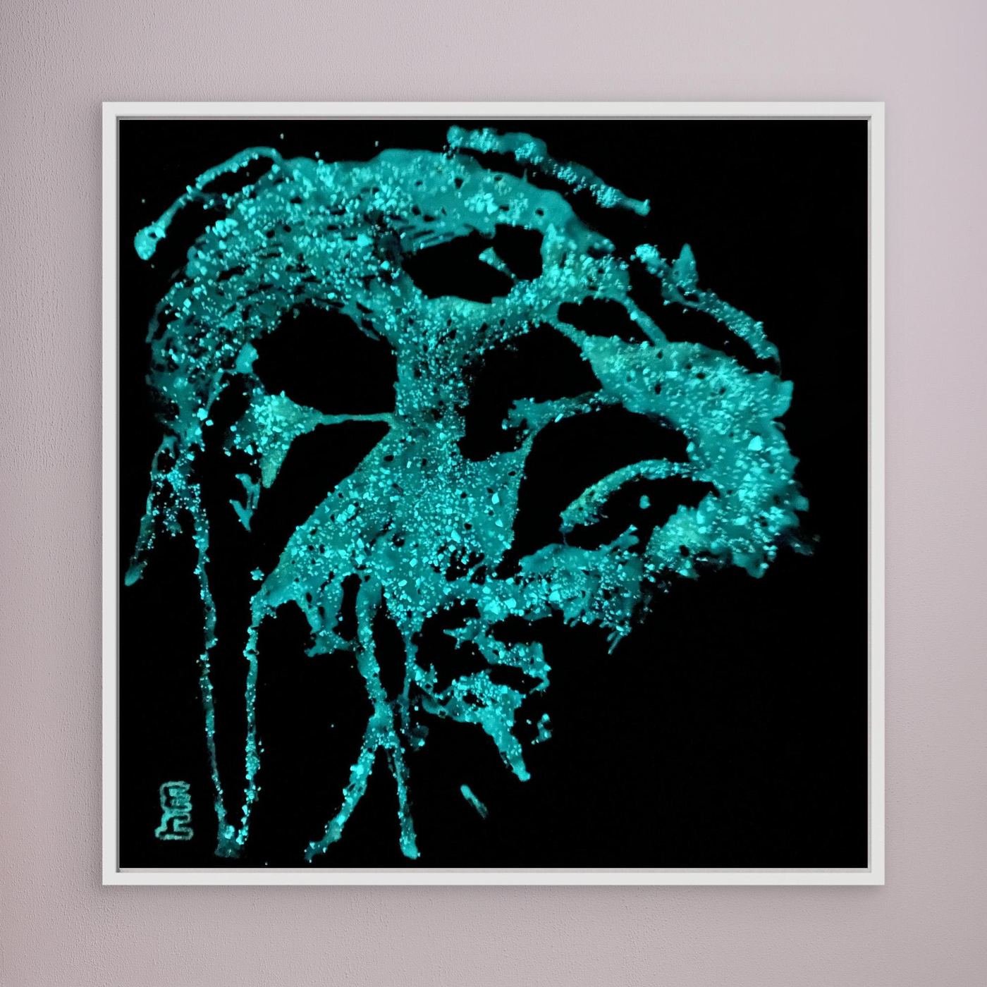 HM-ART1528A- Your Fluorescent mask only weeps in the dark