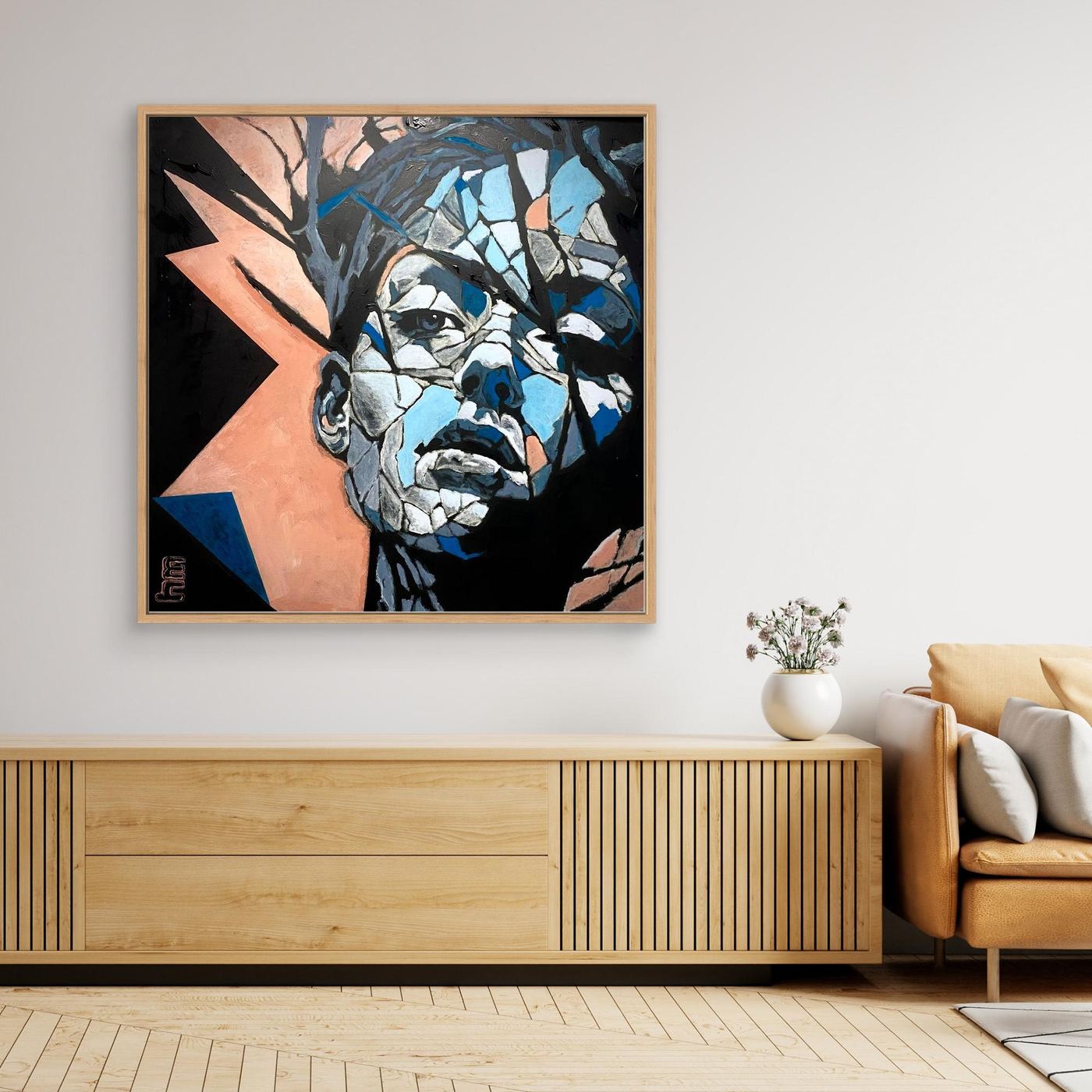 HM-ART1544- CHEGA- Enough is enough- small