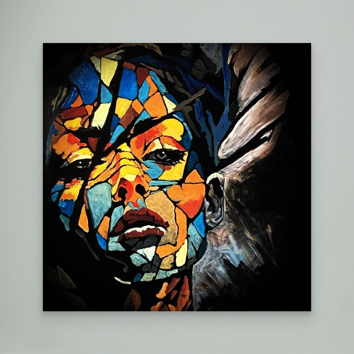 HM-ART1547- When the Mask Cracks