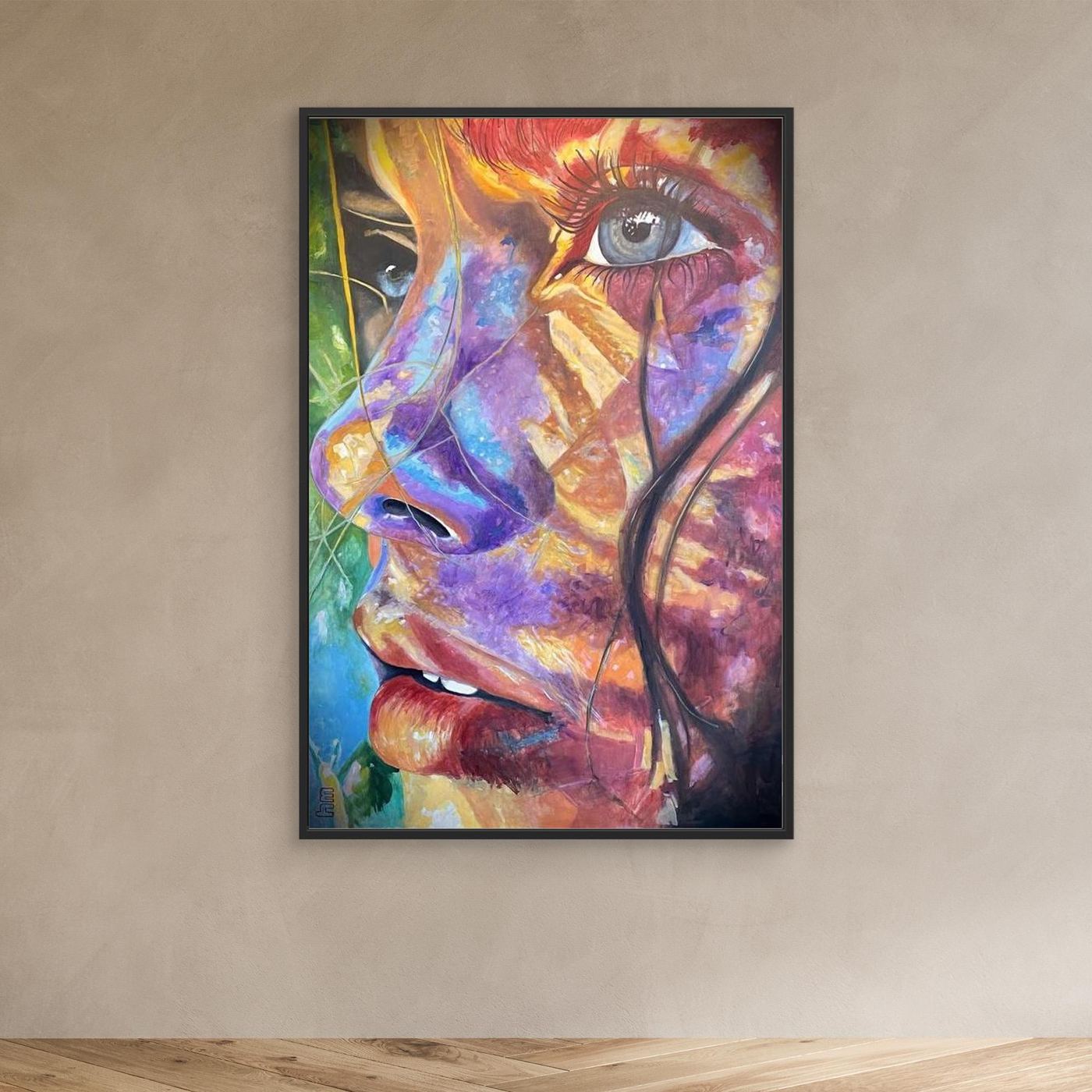HM-ART1520- Your Eyes are the Mirror of Your Soul