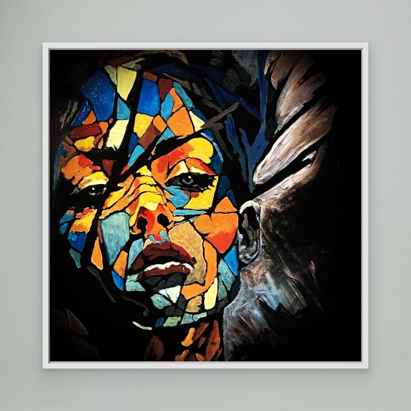 HM-ART1547- When the Mask Cracks