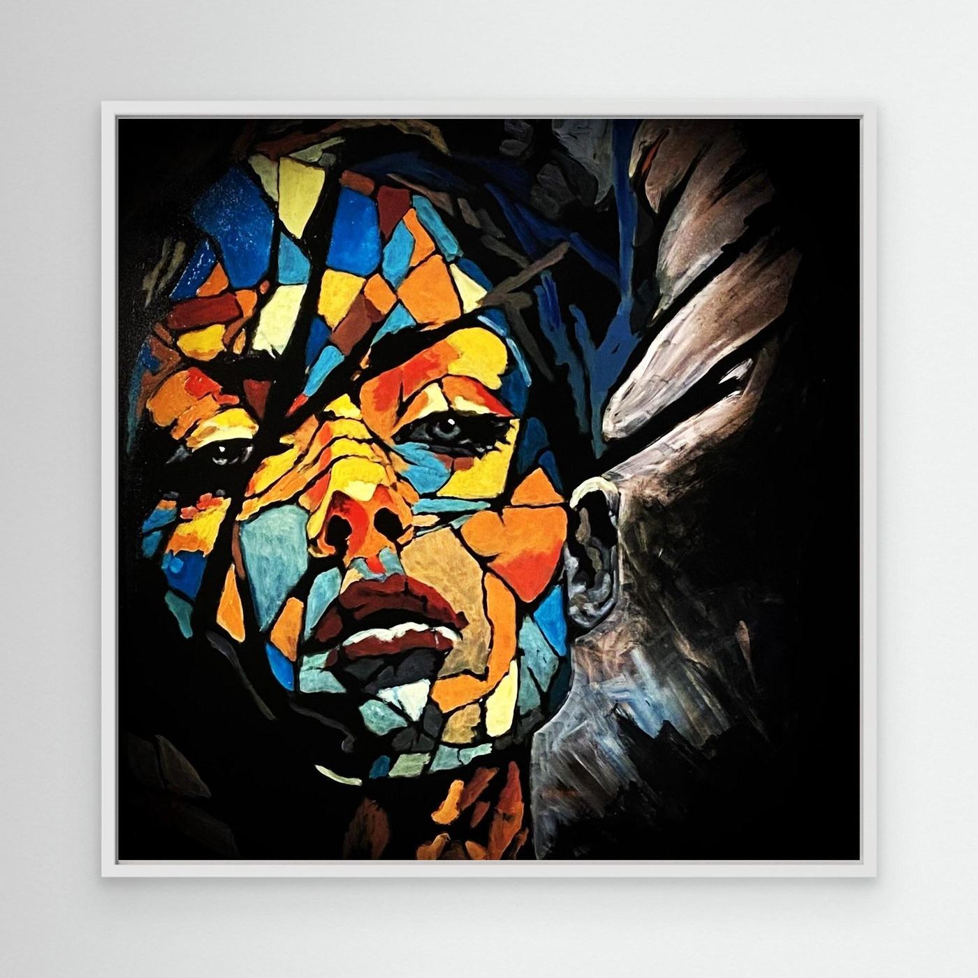 HM-ART1547- When the Mask Cracks