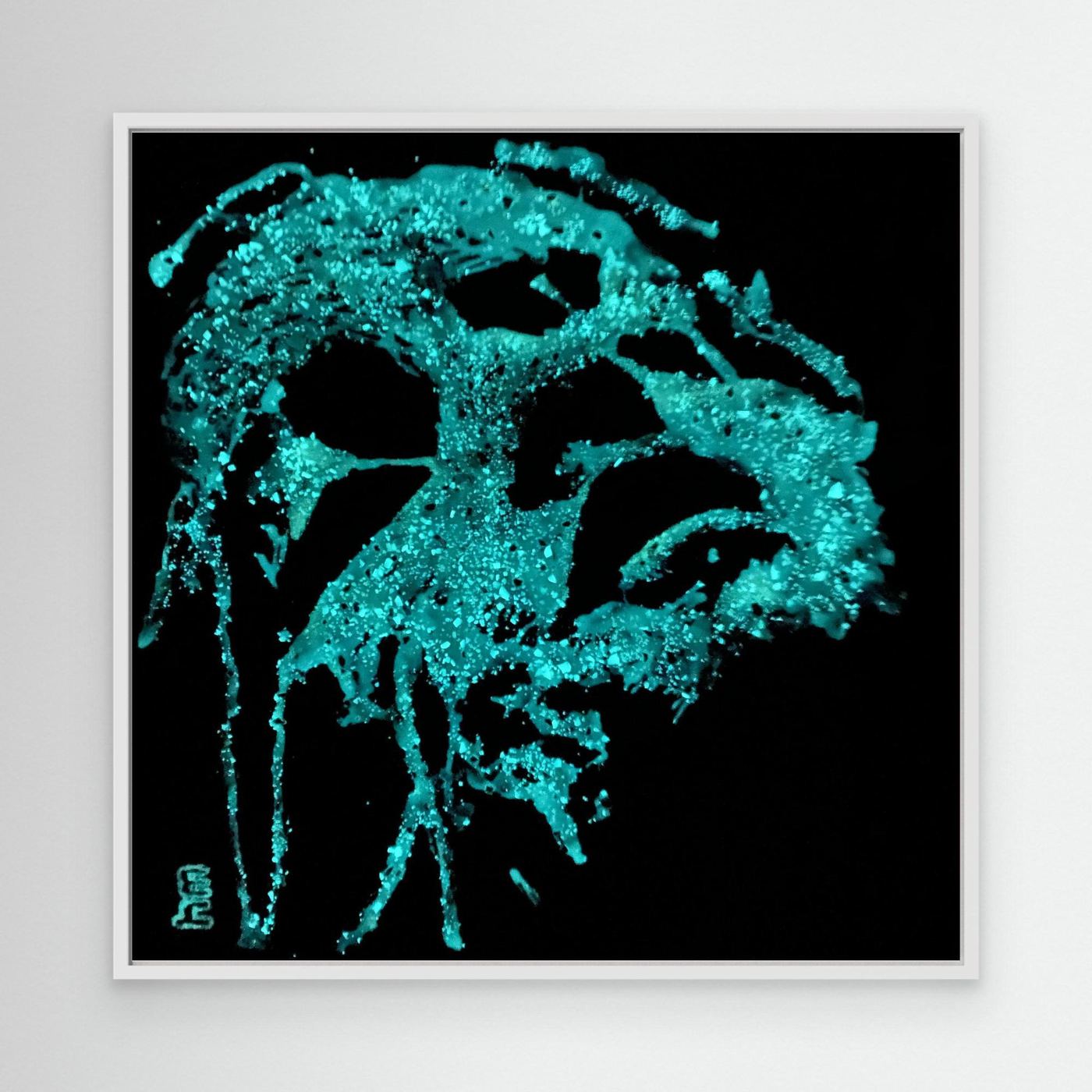 HM-ART1528A- Your Fluorescent mask only weeps in the dark