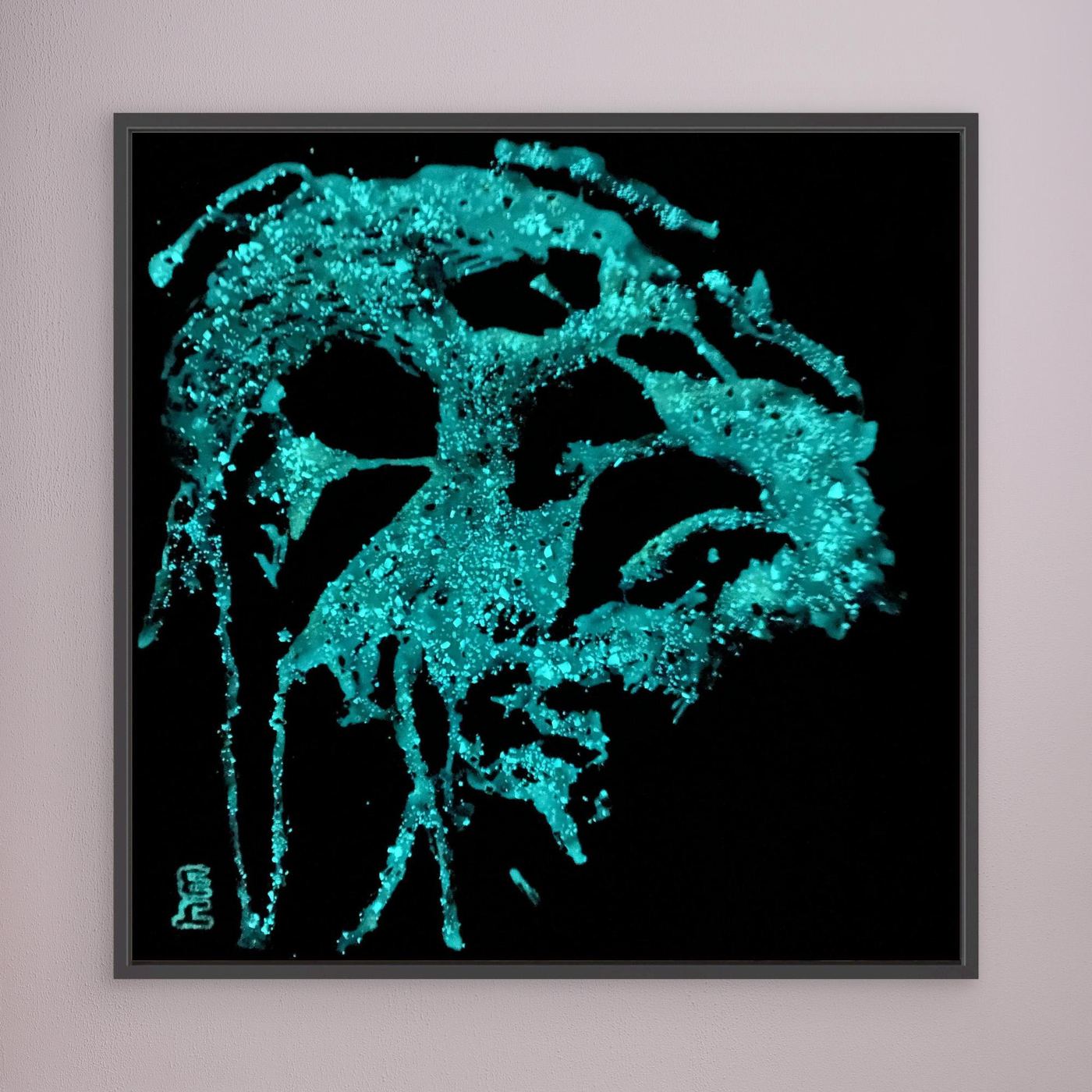 HM-ART1528A- Your Fluorescent mask only weeps in the dark