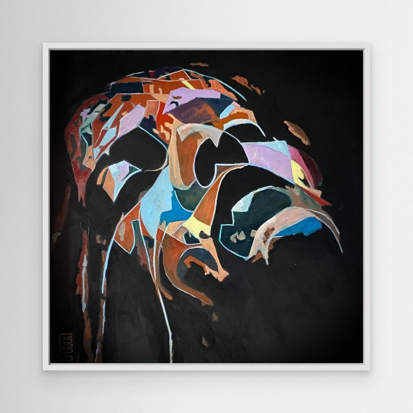 HM-ART1534- Your Cubic mask only weeps in the dark