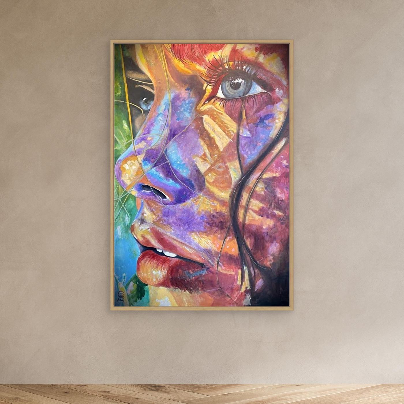 HM-ART1520- Your Eyes are the Mirror of Your Soul