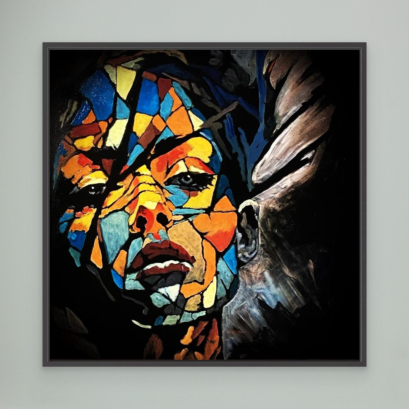 HM-ART1547- When the Mask Cracks