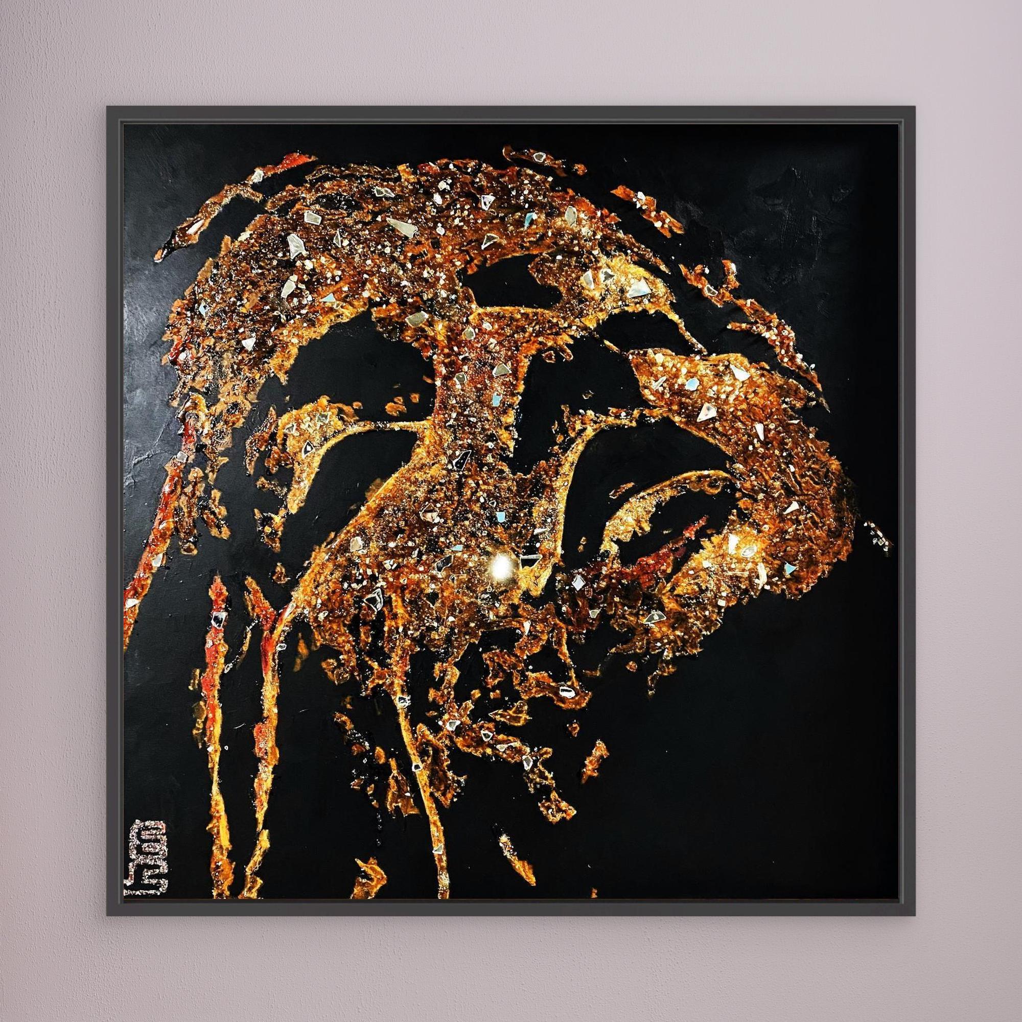 HM-ART1526- Your mask only weeps in the dark
