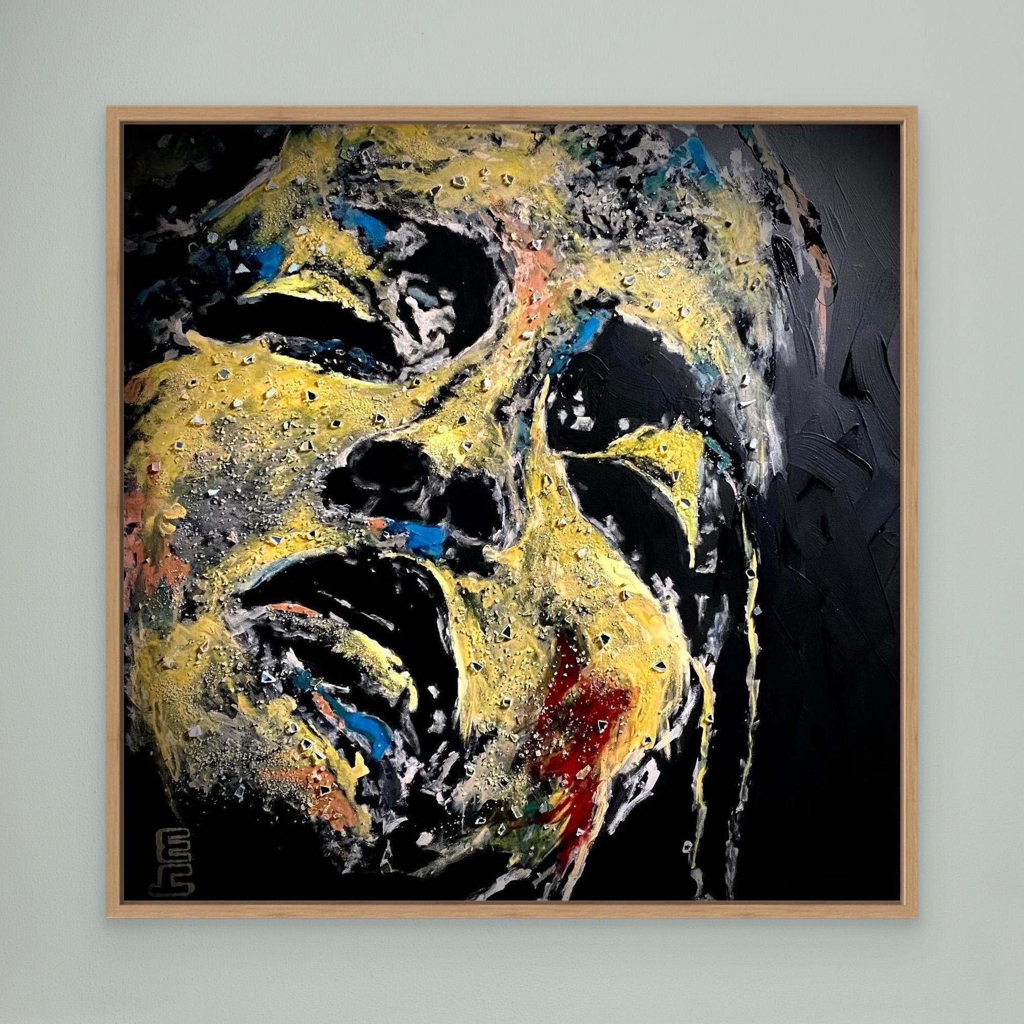 HM-ART1543- The face that keeps burning
