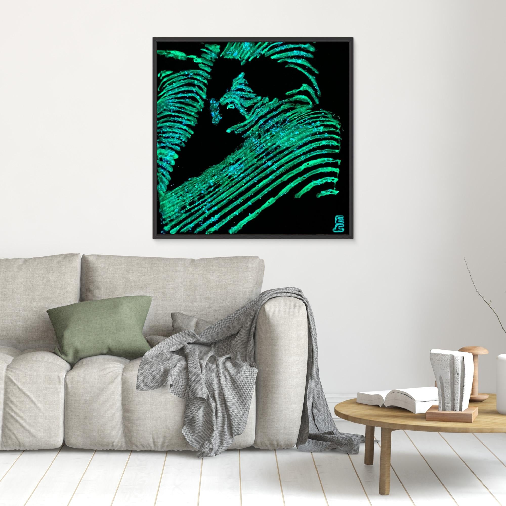 HM-ART1541A- Your mask reveals the hidden truth- Fluorescent