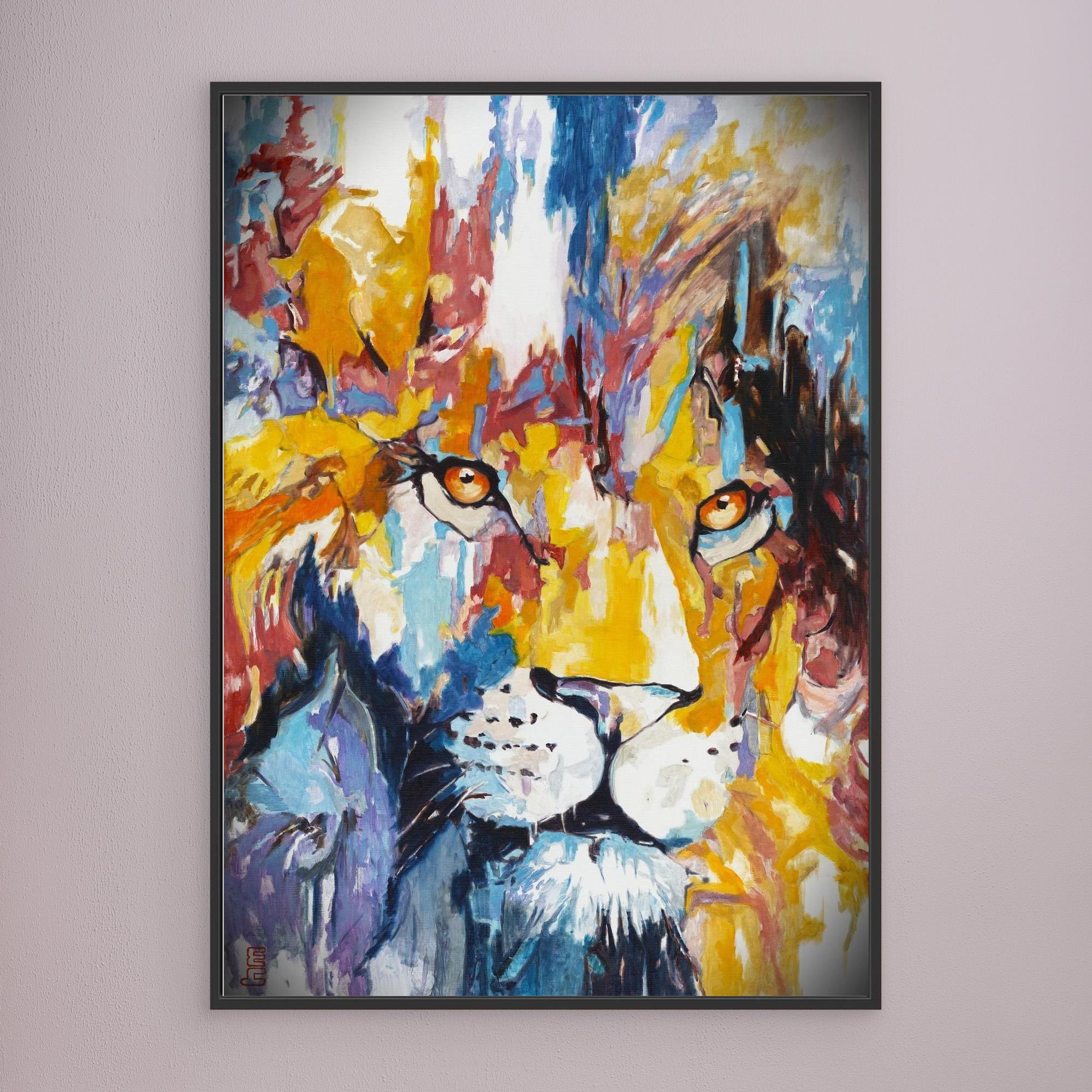HM-ART1519- Once you were a Lion