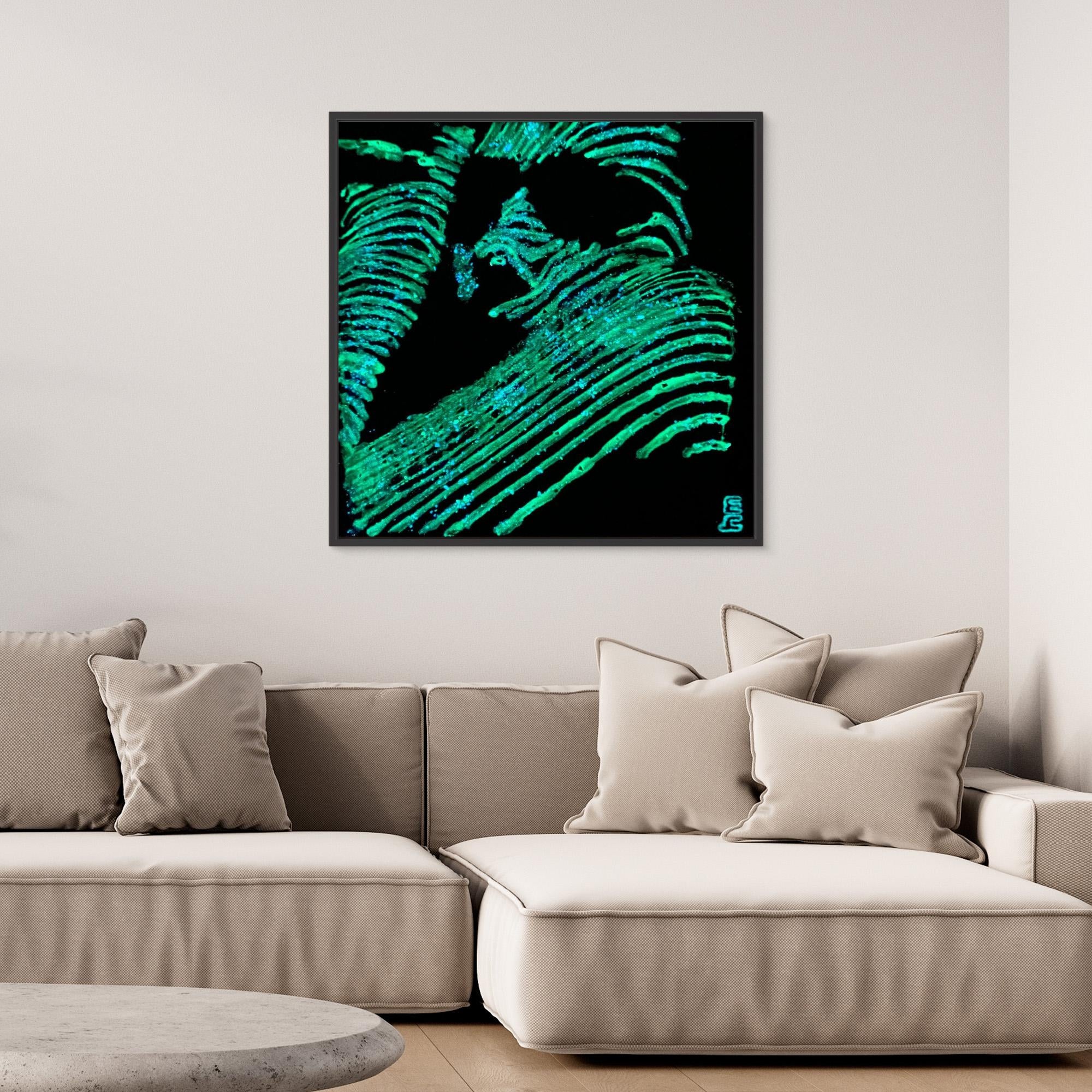 HM-ART1541A- Your mask reveals the hidden truth- Fluorescent
