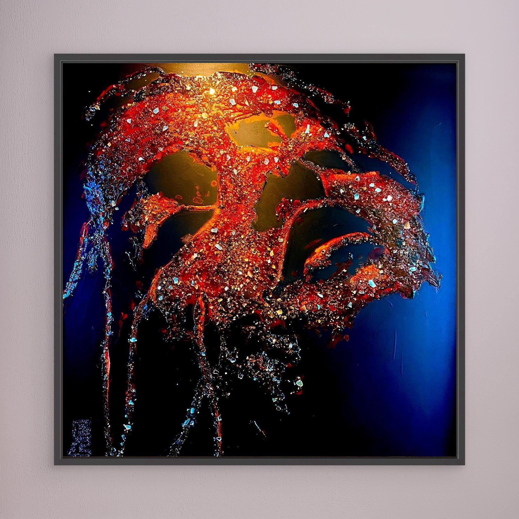 HM-ART1528- Your mask only weeps in the dark