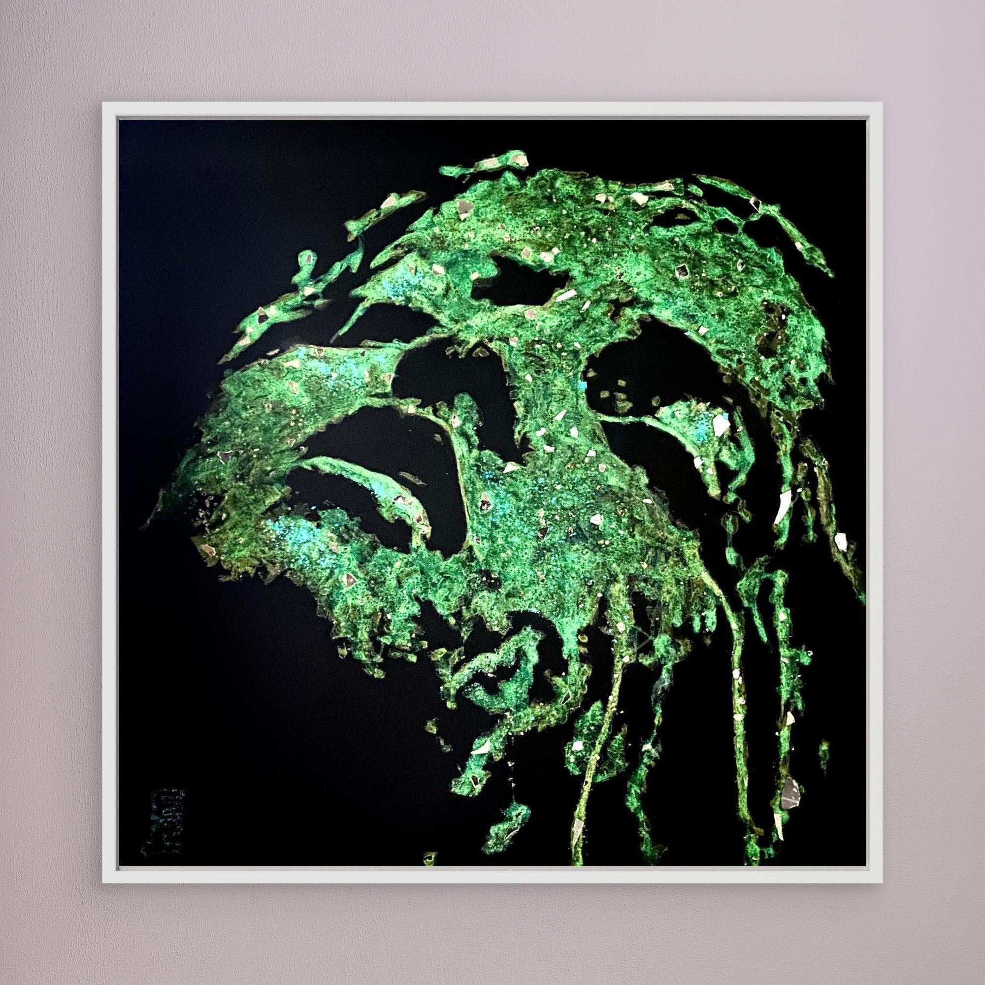 HM-ART1525- Your mask only weeps in the dark