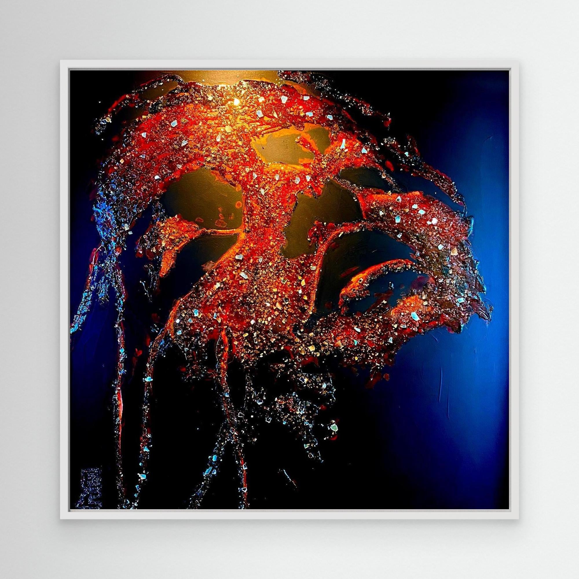 HM-ART1528- Your mask only weeps in the dark