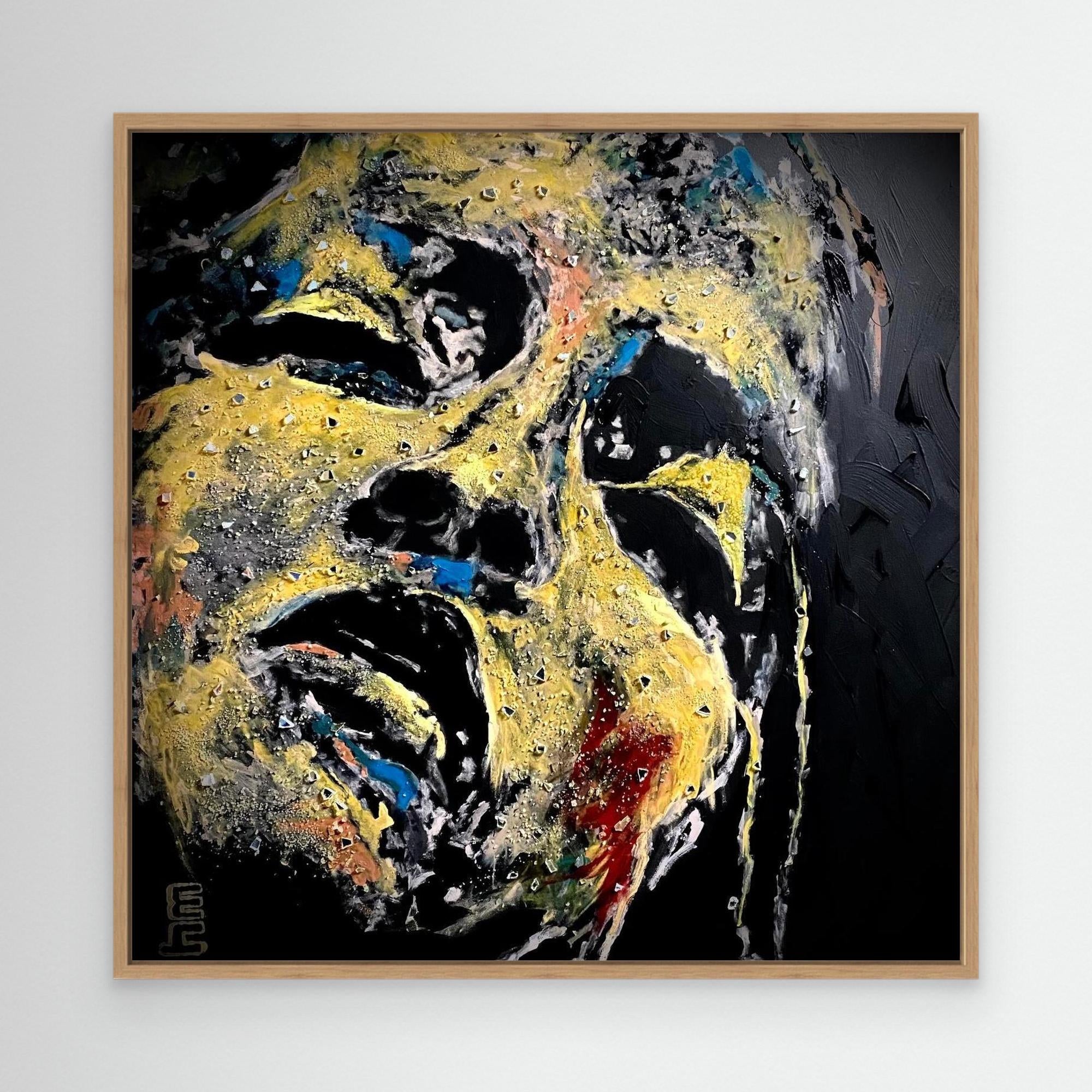HM-ART1543- The face that keeps burning