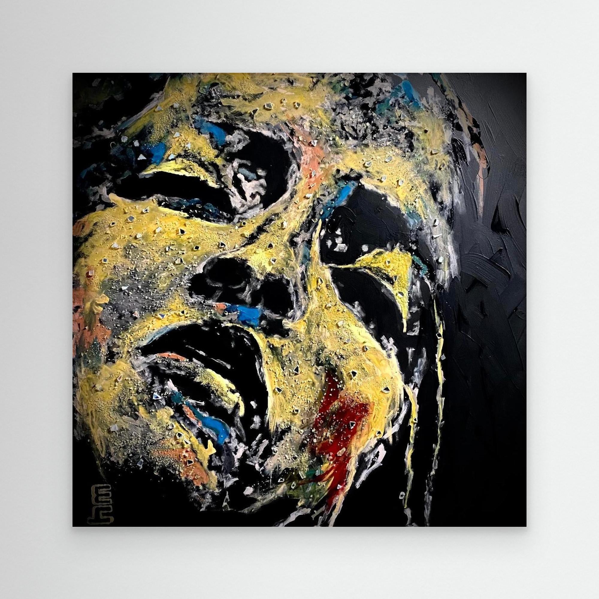 HM-ART1543- The face that keeps burning