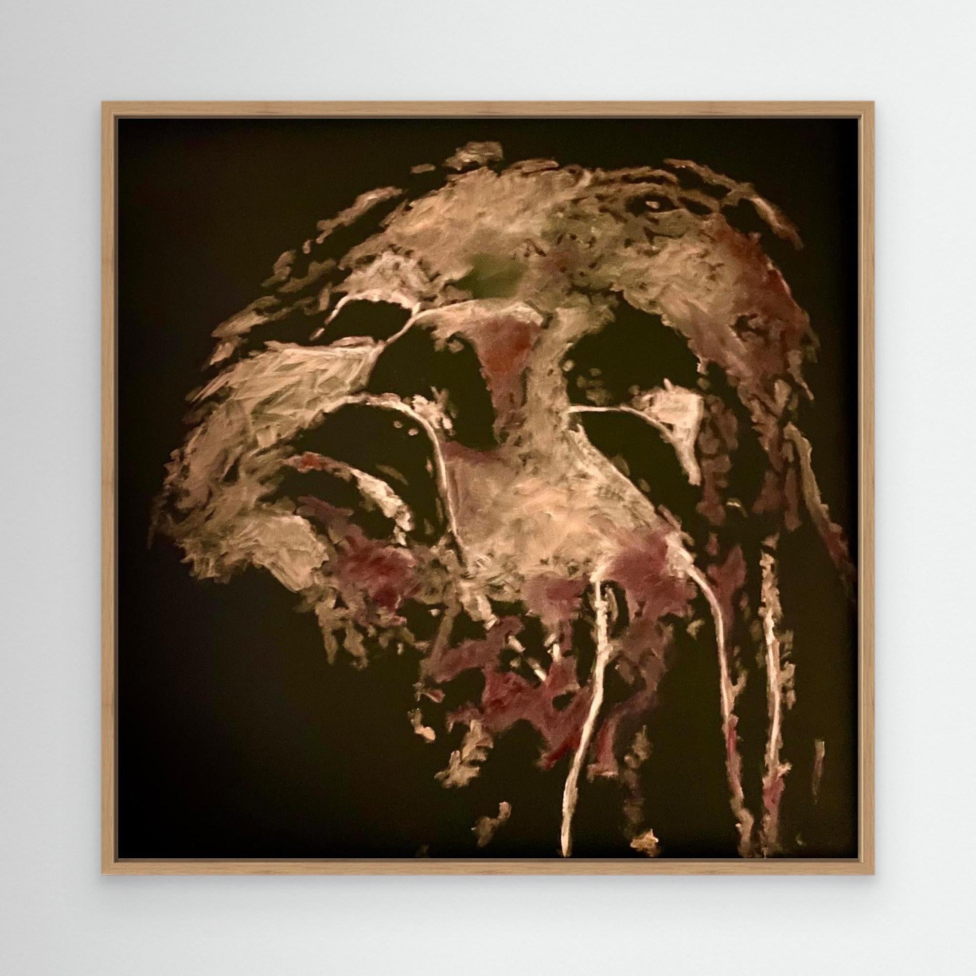 HM-ART1529- Your mask only weeps in the dark